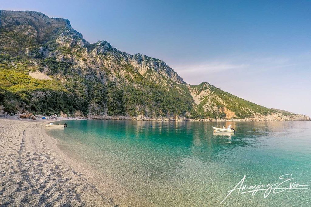 Η εξωτική παραλία Θαψά στην Εύβοια, Amazing beach Thapsa in Evia island in Greece