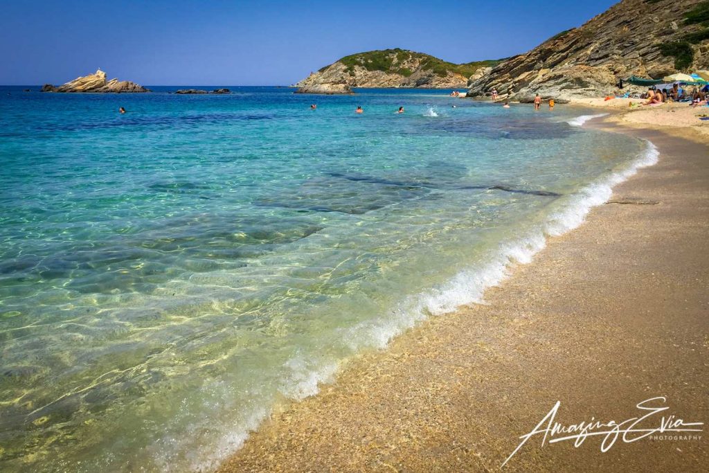 Καταπληκτική παραλία Χερόμυλος στην Εύβοια, Amazing beach Cheromylos in Evia island in Greece