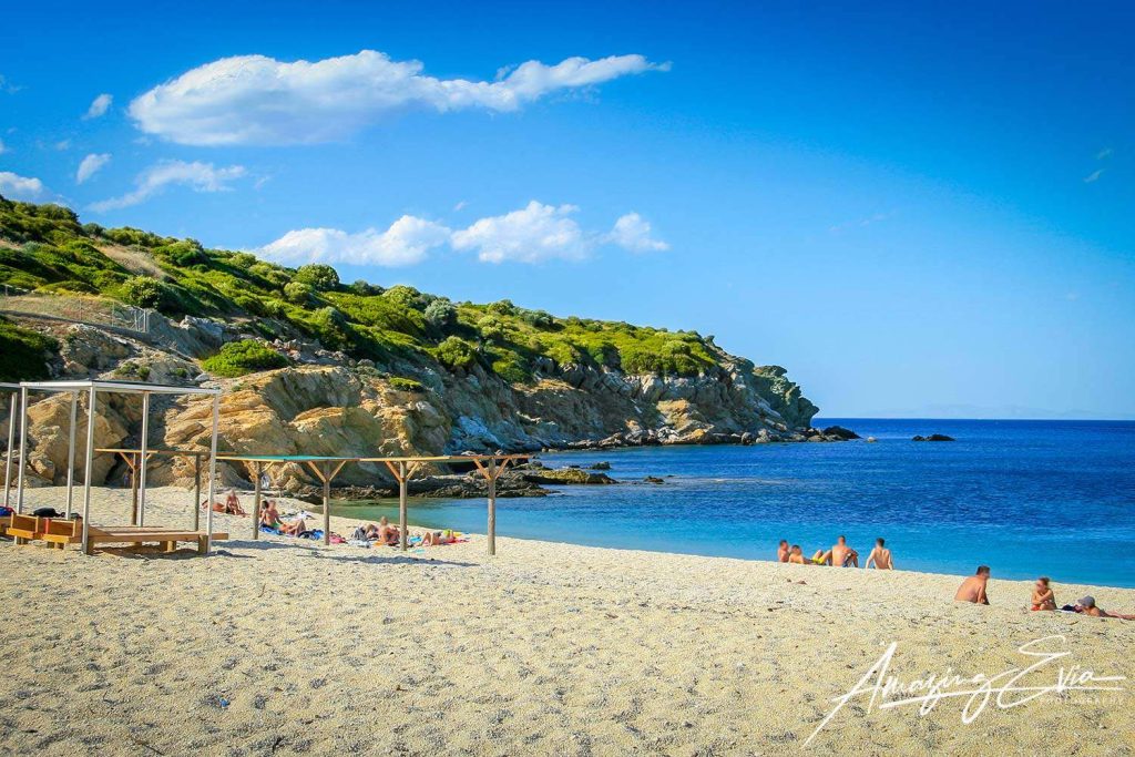 Καταπληκτική παραλία Χερόμυλος στην Εύβοια, Amazing beach Cheromylos in Evia island in Greece