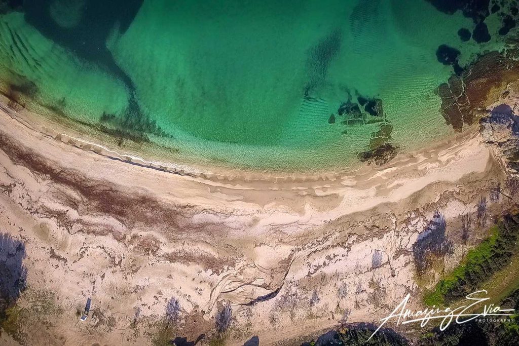 Καταπληκτική παραλία Χερόμυλος στην Εύβοια, Amazing beach Cheromylos in Evia island in Greecein Greece