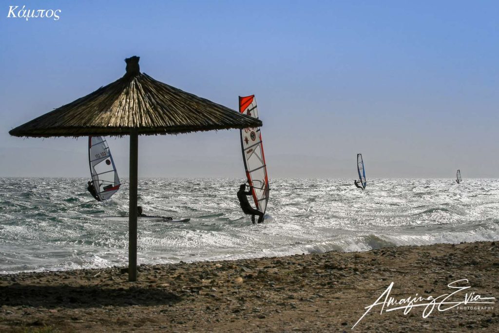 διακοπές για όλους στην Εύβοια, Αλιβέρι, παραλία παραλία Κάμπος, μπάνιο, kite surf, wind surf